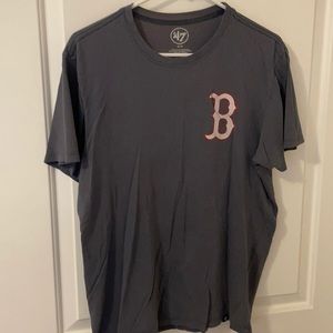 Men’s medium, blue, 47 brand Boston Red Sox t shirt